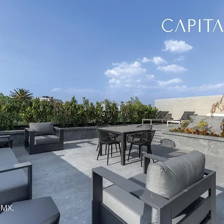 Michoacan Luxury Apartments By Capitalia Mexico City Exterior photo