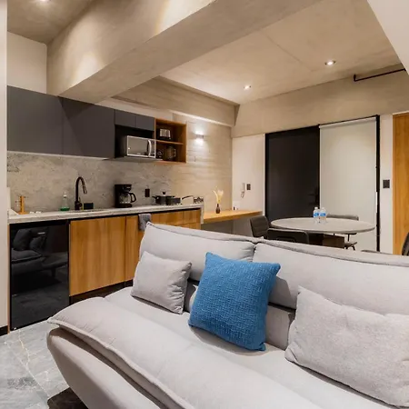 Michoacan Luxury Apartments By Capitalia Mexico City Exterior photo